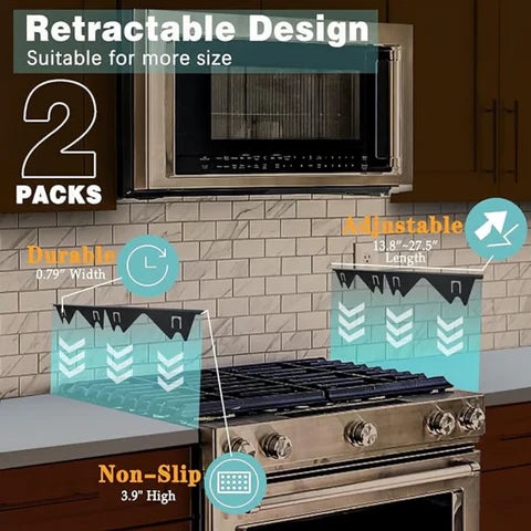GapLock™ Adjustable Stove Gap Cover