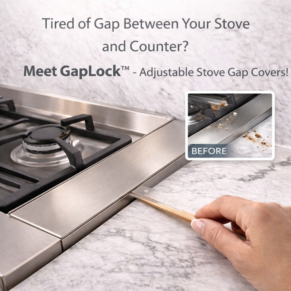 GapLock™ Adjustable Stove Gap Cover